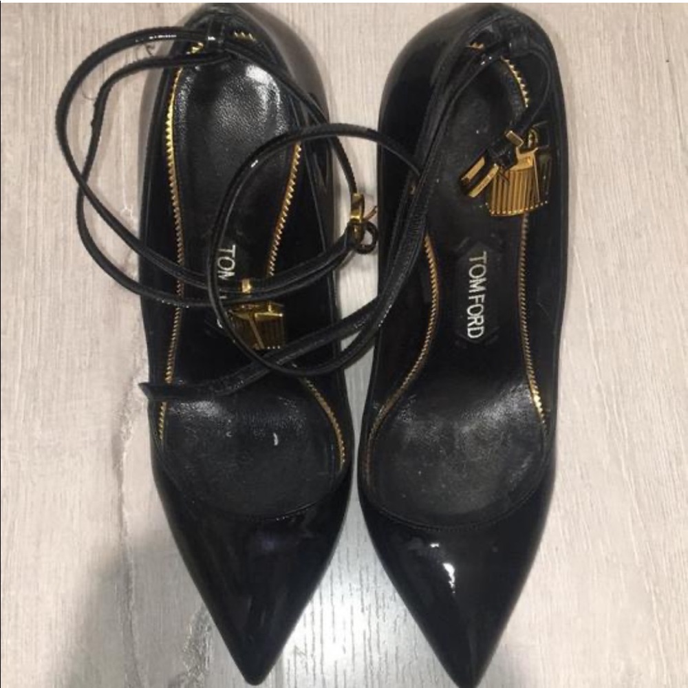 Tom Ford Padlock Patent Pump